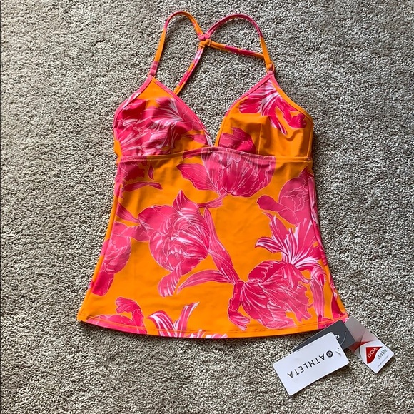 Tropical, athleta tankini - Picture 1 of 2